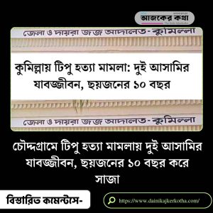 Tipu Murder Case in Comilla