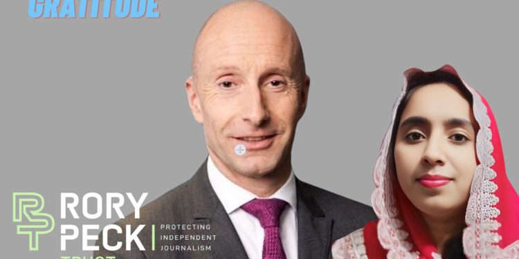 Rory Peck Trust Support Saved My Life: Journalist Fahima Begum Priya