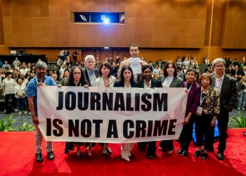 CPJ leads solidarity action at the Global Investigative Journalism Conference