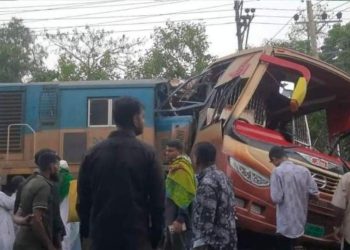 12 Killed in Cumilla Bus-Train Crash — Railway Crossing Worker Arrested