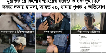 Gang Violence Erupts in Muradnagar: 20 Injured in Repeated Attacks, Two Complaints Filed with Police