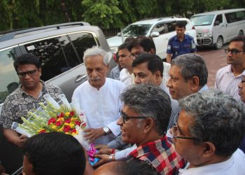 Culture Minister Visits Nazrul University Ahead of Kazi Nazrul’s 127th Birth Anniversary Program