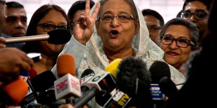 Sheikh Hasina to Address International Media Virtually on August 5